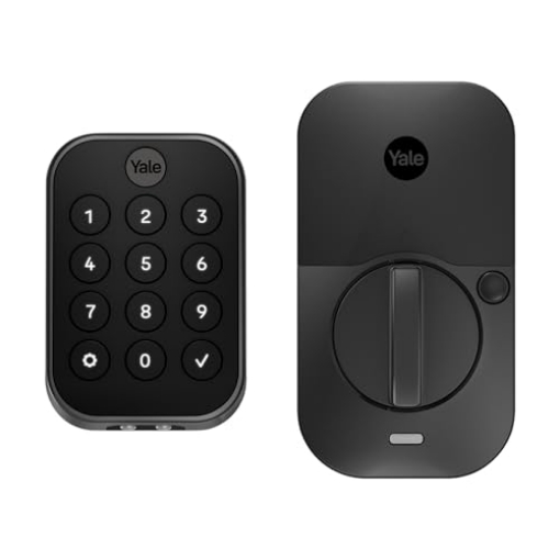 Picture of Yale YRD430-BLE-BSP Yale Security Home Assure Lock 2 Deadbolt, Black Suede Keyless Entry Door Lock with Digital Touchscreen Keypad and Bluetooth Connectivity (No Wi-Fi), YRD430-BLE-BSP (EA)