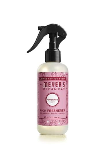 Picture of Mrs Meyers 11369 MRS. MEYER'S CLEAN DAY Room and Air Freshener Spray, Non-Aerosol Spray Bottle Infused with Essential Oils, Peppermint, 8 fl. oz (PK-6-EA)