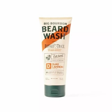 Picture of DUKE CANNON 02BOURBONBDWASH Duke Cannon Supply Co. Big Bourbon Beard Wash, 6 Fl Oz, Oak Barrel Scent - Made in the USA with domestic & globally sourced materials to Strengthen, Rejuvenate, Soften and Condition (EA)