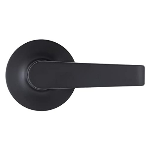 Picture of BRINKS COMMERCIAL BC40101 BRINKS Commercial - Light Duty Passage Door Lever, Matte Black Finish - Meets ANSI Grade 2 Standards and is ADA Compliant (EA)