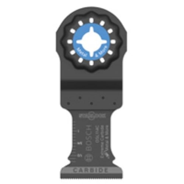 Picture of BOSCH SECURITY SYSTEMS, INC OSL114C BOSCH 1-1/4 Inch OSL114C Starlock Carbide Plunge Cut Blade - Professional Oscillating Multi-Tool Accessory with 3D Fit Interface, 30X Longer Life, Compatible with OIS Tools (EA)
