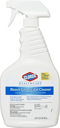 Picture of CLOROX(R) 68967 Clorox Healthcare Bleach Germicidal Cleaner Spray, 22 Ounces (68967) (EA)