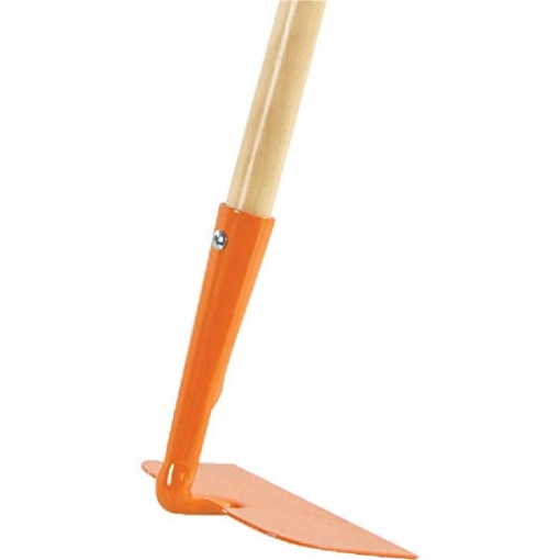 Picture of RUGG MANUFACTURING CORP CO3 Rugg Kids Long Handle Garden Hoe, Mini Digging Tool with Wooden Handle, Gardening Tool for Children, Orange (EA)