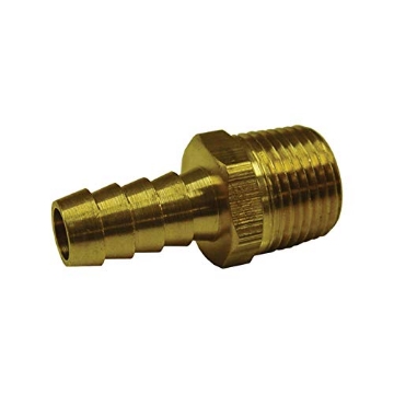 Picture of JMF COMPANY 4504148 JMF Brass 3/16 in. Dia. x 1/4 in. Dia. Adapter Yellow 1 pk (PK-5-EA)