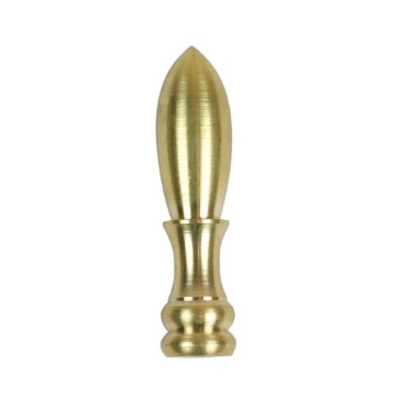 Picture of JANDORF SPECIALTY HARDWARE 60106 JANDORF SPECIALTY HARDWARE 60106 2" Brass Bullet Finial (EA)