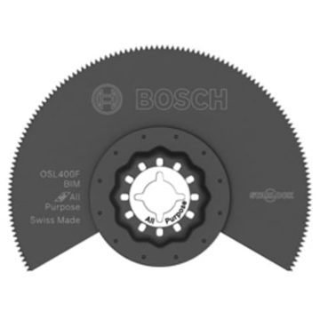 Picture of BOSCH SECURITY SYSTEMS, INC OSL400F Bosch OSL400F 4 in. Starlock® Oscillating Multi Tool Bi-Metal Segmented Saw Blade (EA)