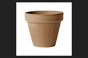Picture of Marshall Electronics, Inc 0111CPZ Deroma 4 in. H x 4 in. Dia. Brown Clay Standard Planter (PK-24-EA)