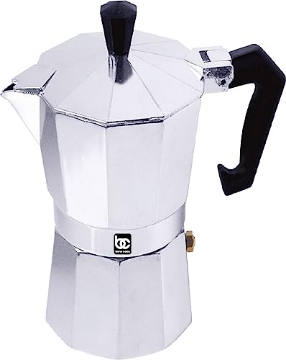 Picture of MBR INDUSTRIES INC BC-17720 Bene Casa Classics BC-17720 3-Cup Aluminum Espresso Maker, silver (EA)