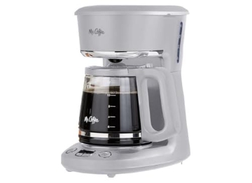 Picture of Mr Coffee 2176661 Mr. Coffee 12 Cups Gray Coffee Maker (EA)