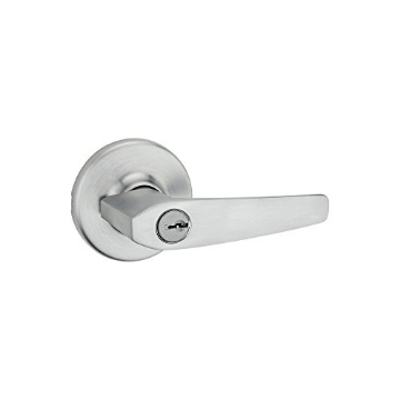 Picture of Kwikset 94050-675 Kwikset 94050-560 Delta Keyed Entry Lever in Satin Chrome (EA)