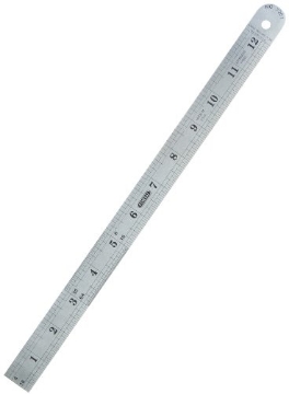 Picture of General Tools Mfg Co In 1201ME General Tools 1201ME 12-Inch Flex Precision Stainless Steel Ruler (EA)