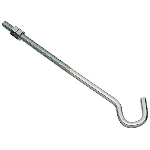 Picture of National/Spectrum Brands N221-705 Hook Bolt Znc Plt3/8x10 (PK-10-EA)
