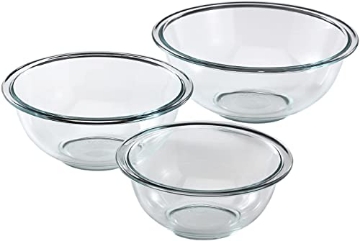 Picture of Pyrex 6001001 Pyrex 6001001 Mixing Bowl Set 3 Piece2 (PK-2-EA)