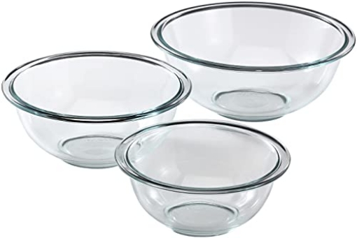 Picture of Pyrex 6001001 Pyrex 6001001 Mixing Bowl Set 3 Piece2 (PK-2-EA)