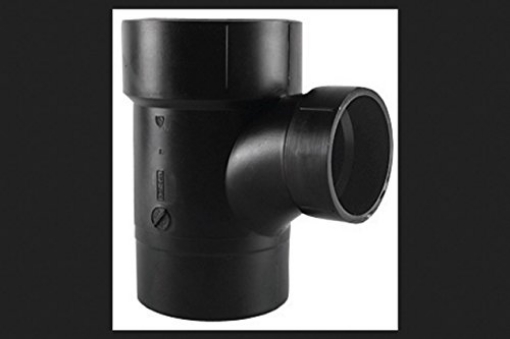 Picture of CHARLOTTE PIPE ABS004040800HA Charlotte Pipe Schedule 40 2 in. Spigot x 1-1/2 in. Dia. Hub ABS Sanitary Street Tee (EA)