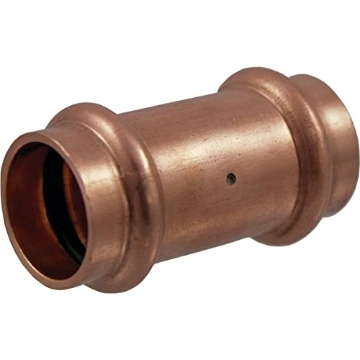 Picture of NIBCO INC 9001450PCCP NIBCO 1 in. Press X 1 in. D Press Wrought Copper Coupling 5 pk (EA)