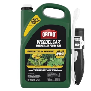 Picture of THE SCOTTS MIRACLE-GRO COMPANY 0204510 Ortho WeedClear Weed Killer for Lawns with Comfort Wand, Kills More than 250 Weeds including Dandelion and Clover, 1 gal. (EA)