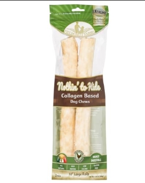 Picture of FIELDCREST FARMS 145 Fieldcrest Farms Nothin To Hide Large Roll Chicken Dog Chews, 10", 2 ct (EA)