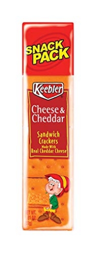 Picture of KEEBLER 432870 CONTINENTAL CONCESSION Keebler Cheese and Cheddar Crackers 1.8 oz. Pouch (PK-12-EA)