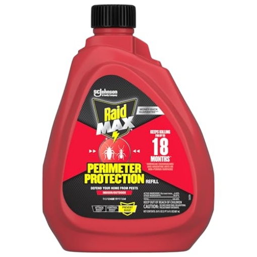Picture of Raid 01567 Raid Max Perimeter Protection Refill, Perimeter Insecticide Spray & Repellent, 30oz (EA)