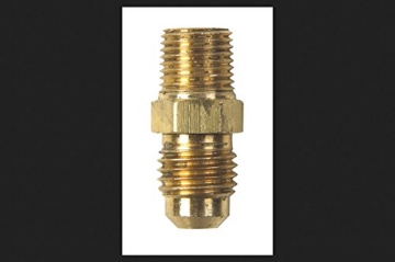 Picture of JMF COMPANY 40043 JMF 1/4 in. Flare x 1/8 in. Dia. Male Brass Adapter (PK-2-EA)