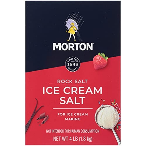 Picture of MORTON SALT INC F142130000B Morton Ice Cream Salt, 4 Pound Box (EA)