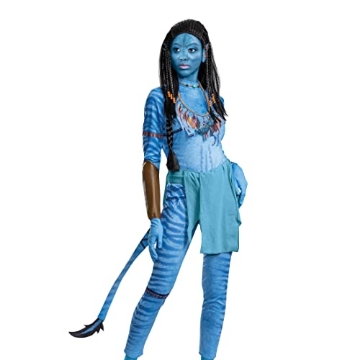 Picture of Disguise DG129239B Neytiri Costume, Deluxe Official Disney Avatar Costume Outfit, Adult Women's Size Medium (8-10) (EA)