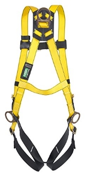 Picture of SAFETY WORKS 10096481 MSA 10096481 Style 3-D Harness Vest, Standard Size, Yellow (EA)