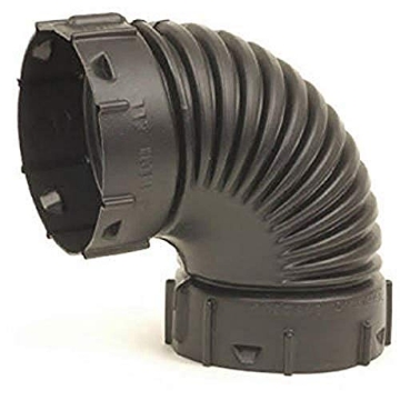 Picture of ADVANCE DRAINAGE SYSTEMS 0490AA Mutual Industries 42-90-4 Single Wall 90 Degree Elbow, 4" (EA)