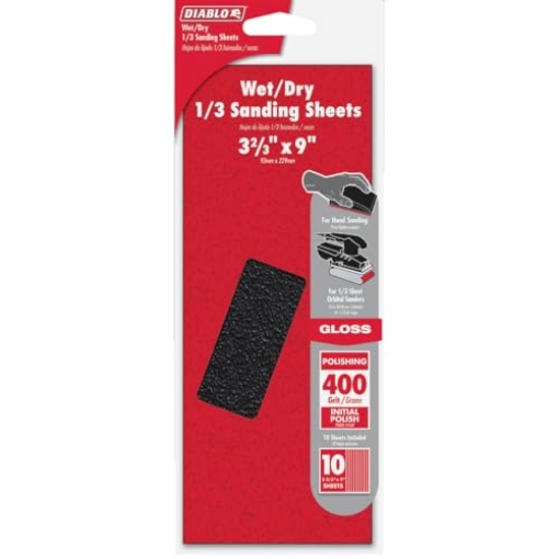 Picture of Diablo DCS323400S10W Freud Diablo 1/3 Sheets W/D 400G (EA)