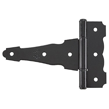 Picture of National/Spectrum Brands N109-041 National Hardware N109-041 SPB841 Ornamental T Hinge in Black,4 Inch (EA)