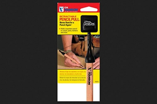 Picture of CH Hanson 10574 C.H. Hanson 3.5 in. L x 0.5 in. W Retractable Pencil Pull Black Plastic 1 pc. (PK-12-EA)