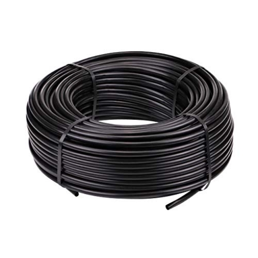 Picture of Rain Drip 052050 Raindrip 052050 1/2-Inch Drip Irrigation Supply Tubing, 500-Foot, for Irrigation Drippers,Drip Emitters, Irrigation Parts, and Drip Systems, Black Polyethylene (EA)