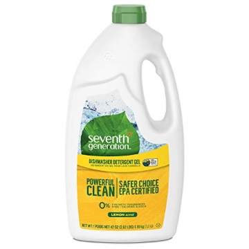 Picture of SEV SEV22171 Seventh Generation Dishwasher Detergent Gel Deep Cleaning Lemon Plant Based 42 oz (EA)
