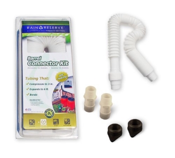 Picture of ENGINUITY LLC 2012312 Rain Reserve 2012312 Rain Barrel Connector Kit,white (EA)