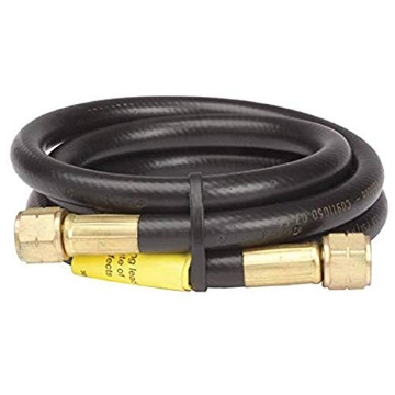 Picture of Mr. Heater, Inc. F276148 Mr. Heater 5' Propane Hose Assembly 9/16 left hand Female Pipe Thread on both ends (EA)