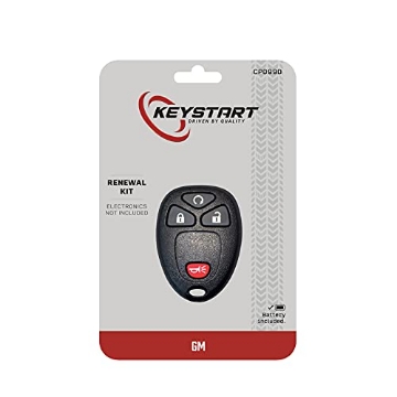 Picture of KEYSTART 9977313 KeyStart Renewal KitAdvanced Remote Automotive Key Fob Shell CP099 Single for General Motors (EA)
