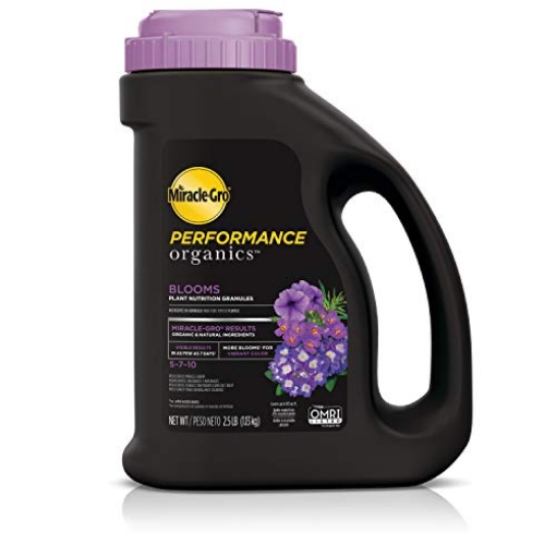 Picture of Miracle Gro 3005710 Miracle-Gro Performance Organics Blooms Plant Nutrition Granules - Plant Food with Natural & Organic Ingredients, for Flowering Plants, 2.5 lbs. (EA)