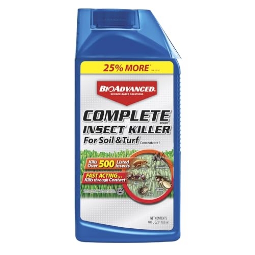 Picture of SBM LIFE SCIENCE CORP 700377A BioAdvanced Complete Brand Insect Killer for Soil and Turf I, Concentrate, 32 oz, Outdoor Ant Killer (EA)