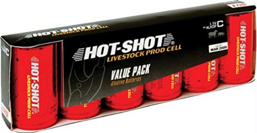 Picture of Hot Shot ALKDP2 HOT-SHOT Replacement Battery Pack Six C Size Alkaline Batteries (Item No. ALKDP2) (EA)