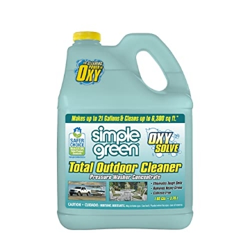 Picture of Simple Man Products 2310000418230 Simple Green Oxy Solve Total Outdoor Pressure Washer Cleaner – 1 Gal (PK-4-EA)
