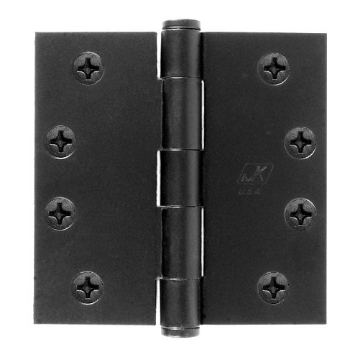 Picture of ACORN MFG TJ4BP Acorn 3-1/2 in. L Black Butt Hinge 1 pk (EA)