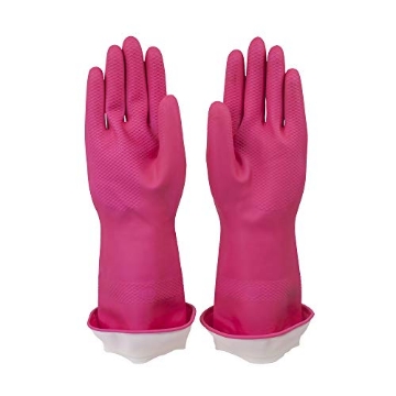 Picture of Casabella 8546060 Casabella 46060 Premium Waterblock Gloves, Large, 1-Pair, Pink (EA)