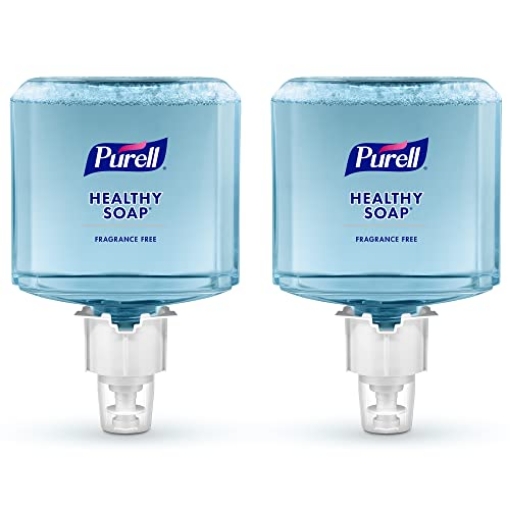 Picture of PURELL 5072-02 PURELL Brand HEALTHY SOAP Gentle & Free Foam, Fragrance Free, 1200 mL Hand Soap Refill for PURELL ES4 Manual Soap Dispenser (Pack of 2) - 5072-02 - Manufactured by GOJO, Inc. (CT-2-EA)