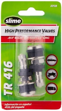 Picture of Slime 20128 Slime 20128 Chrome High Performance Tire Valve Stems, 1-1/4" TR 416 (EA)