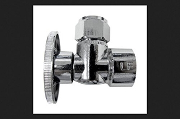 Picture of THE KEENEY MANUFACTURING COMPANY 2724PCLF Keeney 1/2 in. FIP x 1/2 in. Flare Brass Shut-Off Valve (EA)