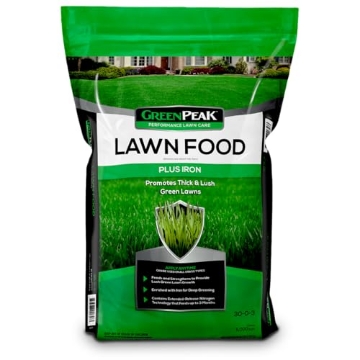 Picture of GREENPEAK 905324 GreenPeak Lawn Food Plus Iron - Enhanced Greening Fertilizer, 15,000 sq ft (EA)
