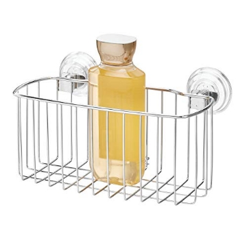 Picture of Interdynamics 41620 iDesign Reo Metal Power Lock Suction Rack for Bathroom, Kitchen Use (EA)