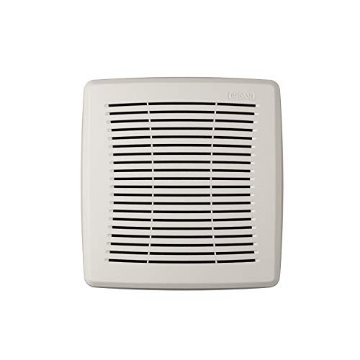 Picture of BROAN-NUTONE FGR101 Broan-NuTone FGR101 Replacement Square Bathroom Ventilation Exhaust Fan Grille Cover, White (EA)
