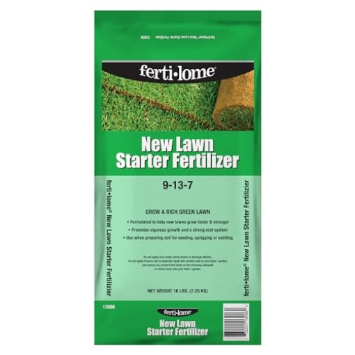 Picture of VOLUNTARY PURCHASING GROUPS INC 13906 Fertilome (13906) New Lawn Starter Fertilizer 9-13-7 (16 lbs.) (EA)